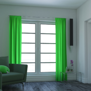 sage green living room curtains