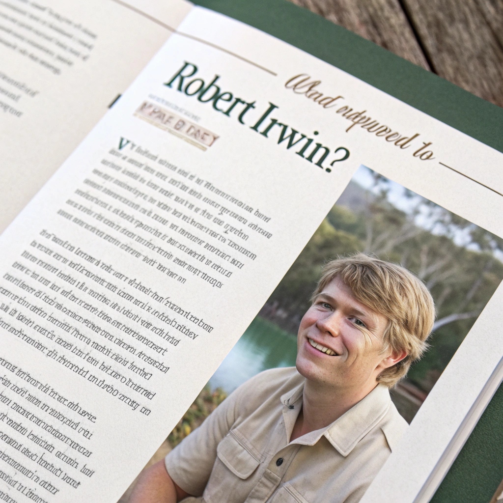 Inside the section “What Happened to Robert Irwin?”