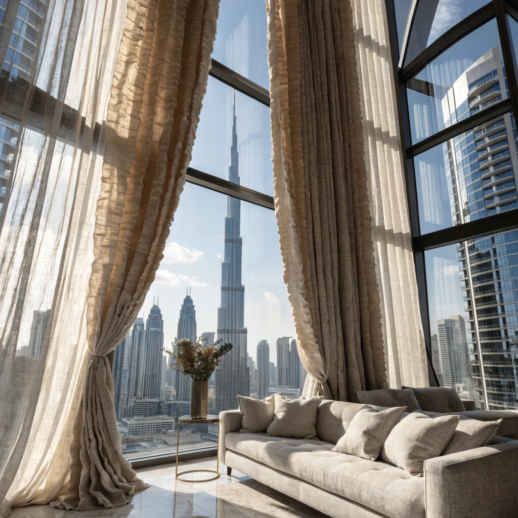 Ripple fold curtains