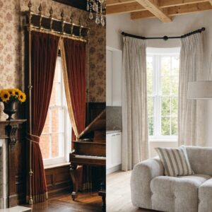 curtain pole for bay window