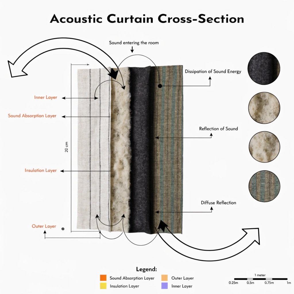 Soundproof Curtains in Dubai