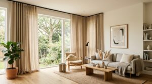 Ceiling fix curtain pole