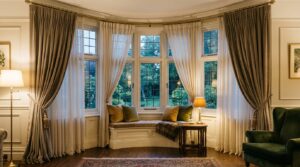 Flexible Curtain Rail for Bay Windows